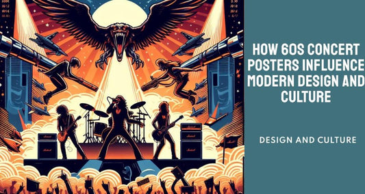 Reviving Retro: How 60s Concert Posters Influence Modern Design and Culture