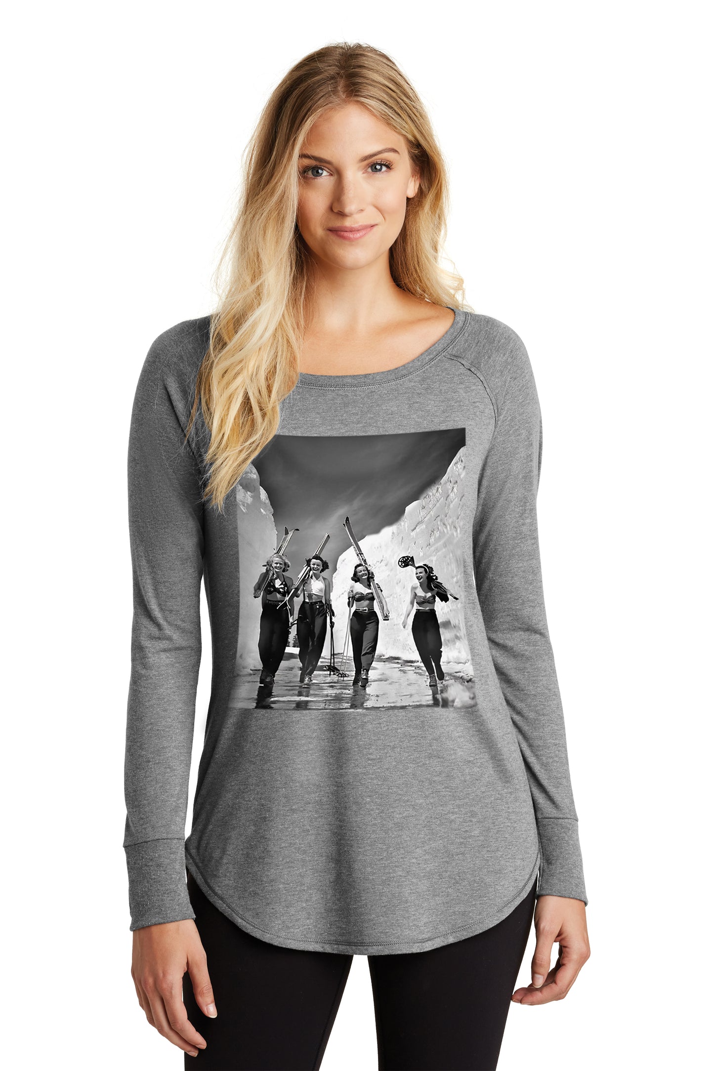 ORIGINAL GIRLS GONE SKIING Ladies Ski -T!