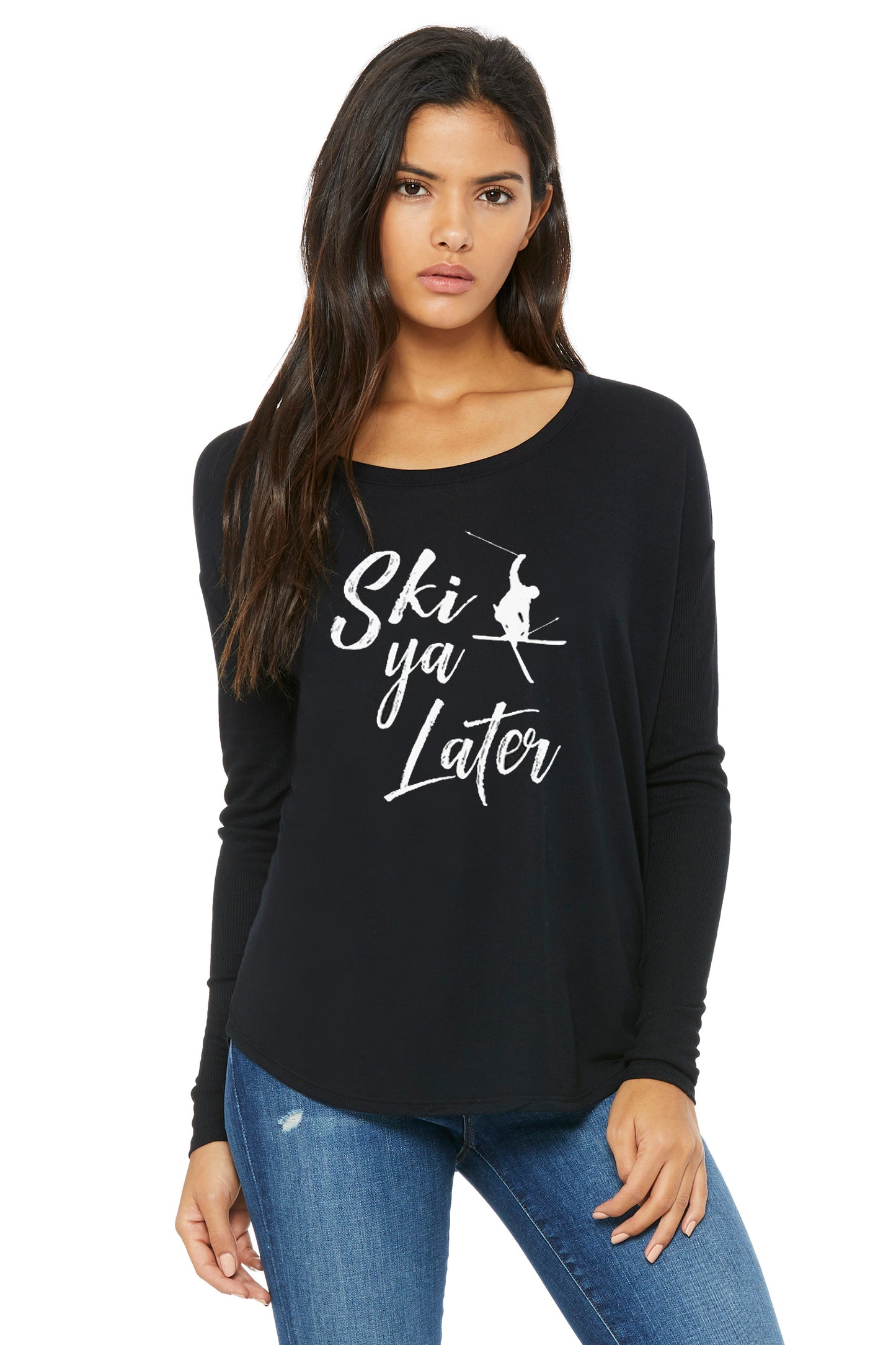 New! Ski Ya Later Ladies Tee