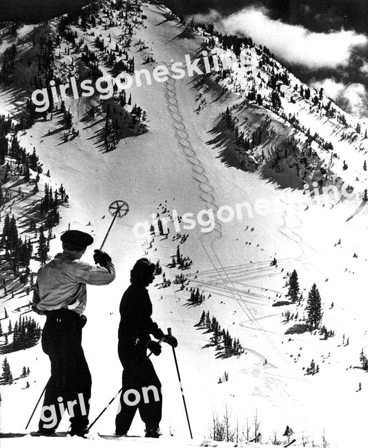 Vintage ALTA Ski Resort High Rustler