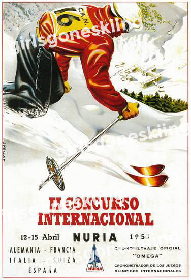 Vintage Ski Concurso International
